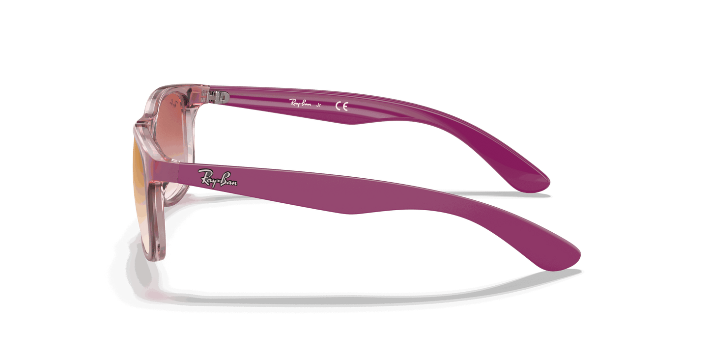 [Clear Red Lenses, Polished Transparent Pink Frame]