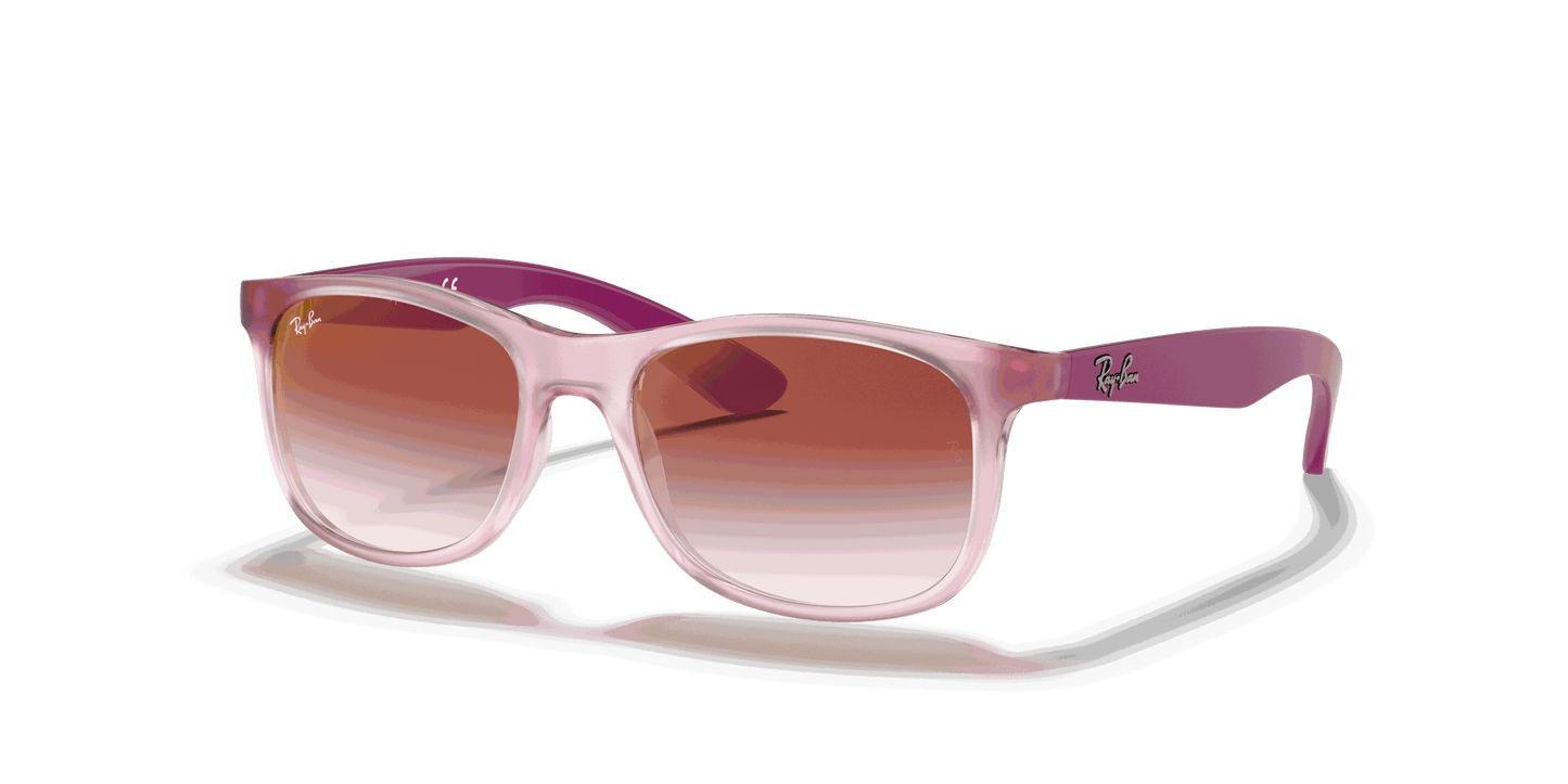 [Clear Red Lenses, Polished Transparent Pink Frame]