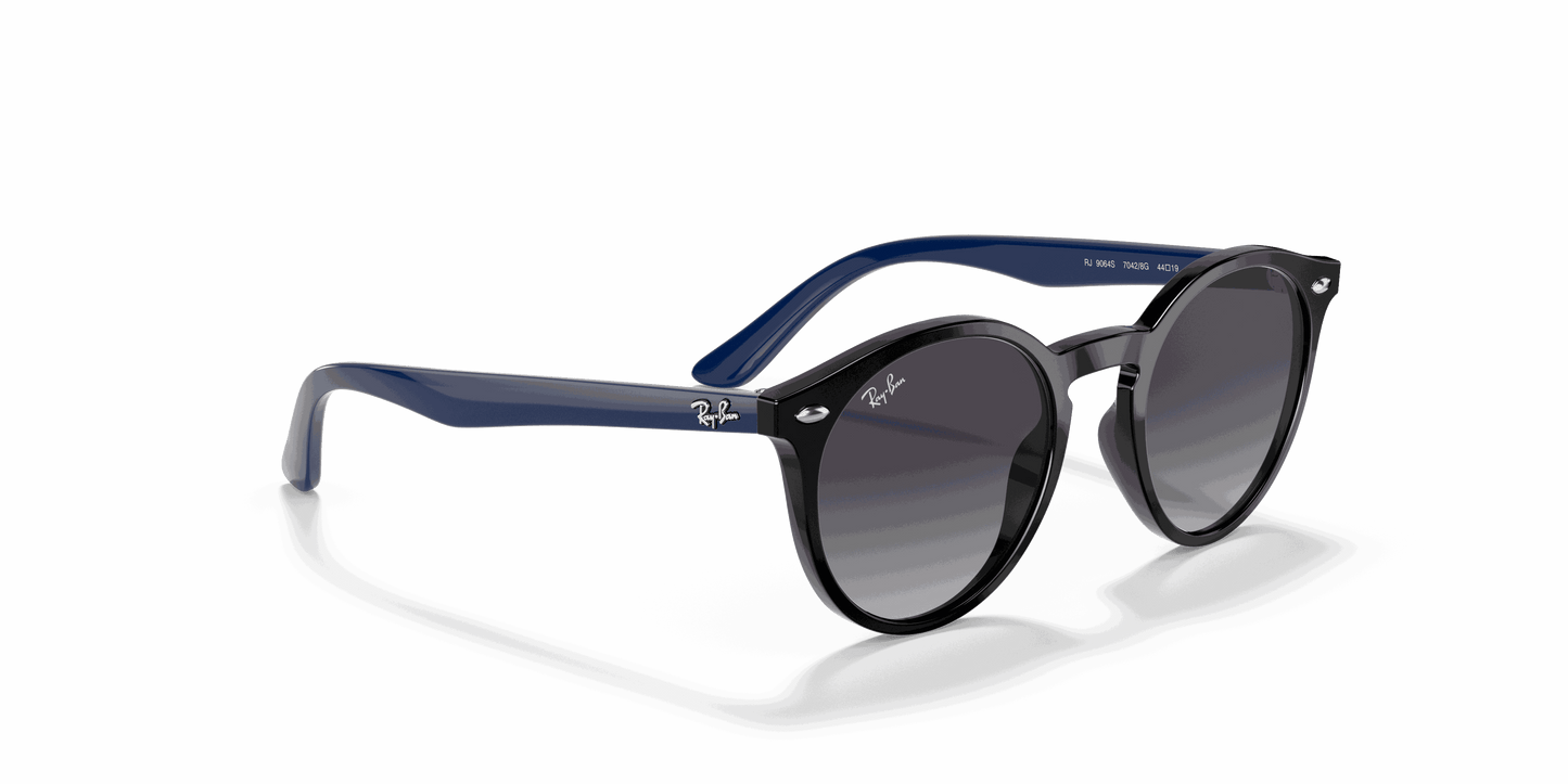 [Light Grey/Dark Grey Lenses, Polished Black Frame]