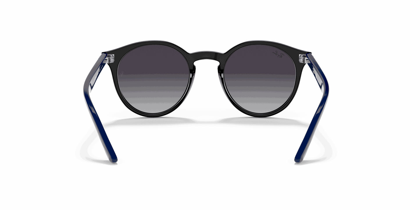 [Light Grey/Dark Grey Lenses, Polished Black Frame]