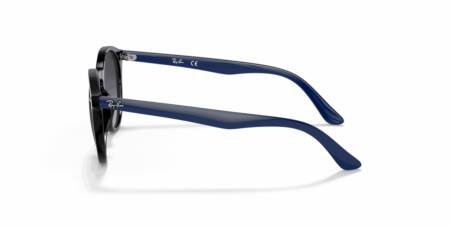 [Light Grey/Dark Grey Lenses, Polished Black Frame]