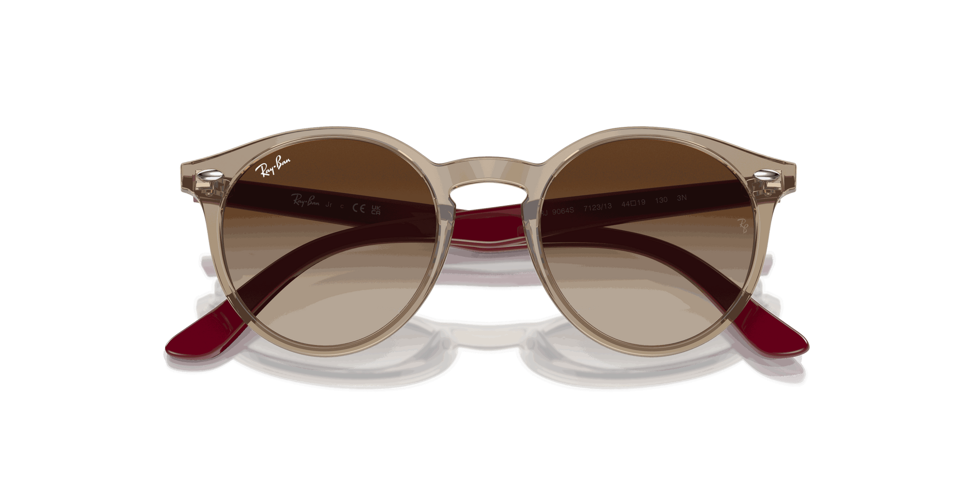 [Brown Lenses, Polished Transparent Brown Frame]