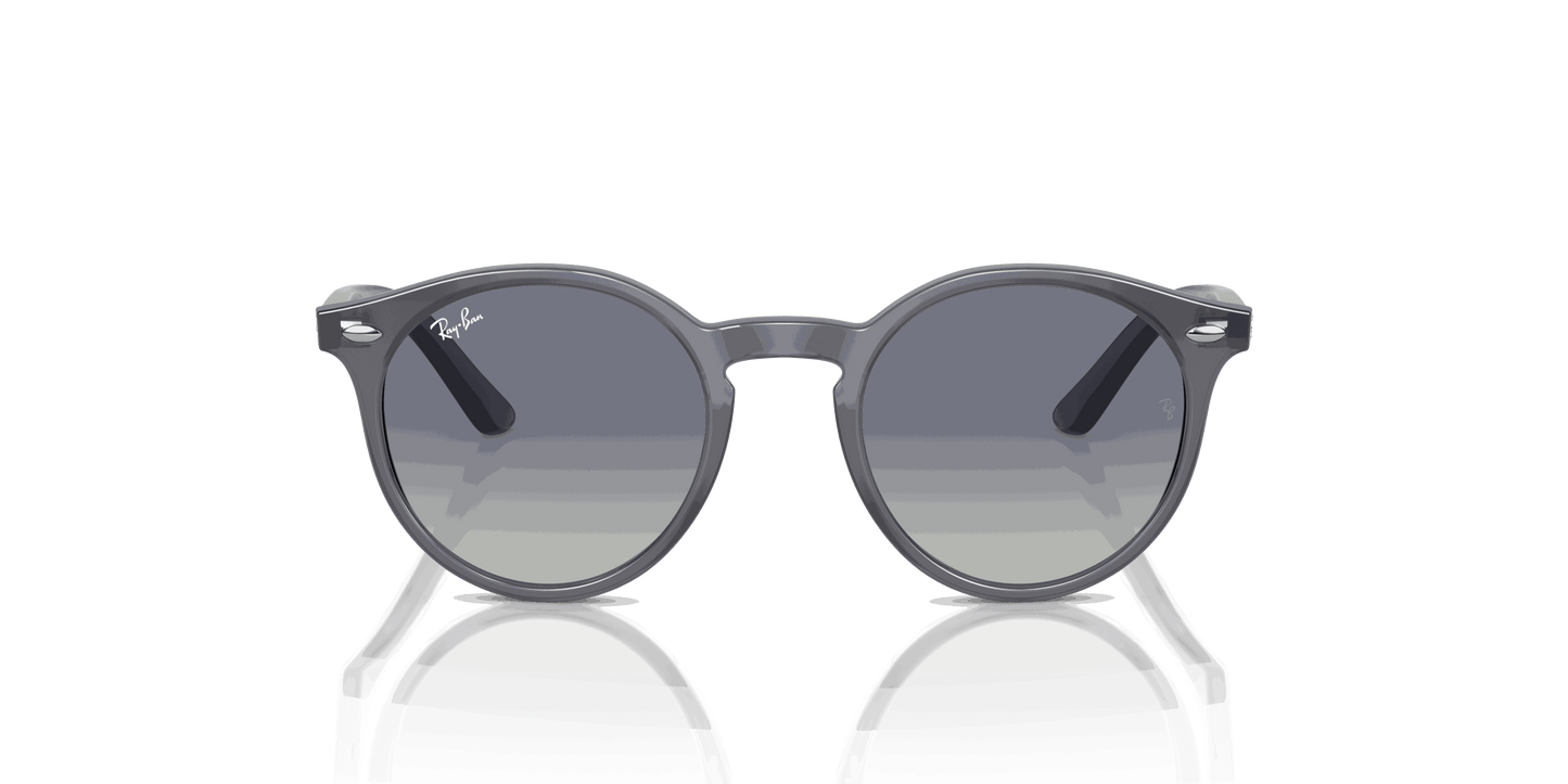 [Grey/Blue Lenses, Polished Opal Blue Frame]