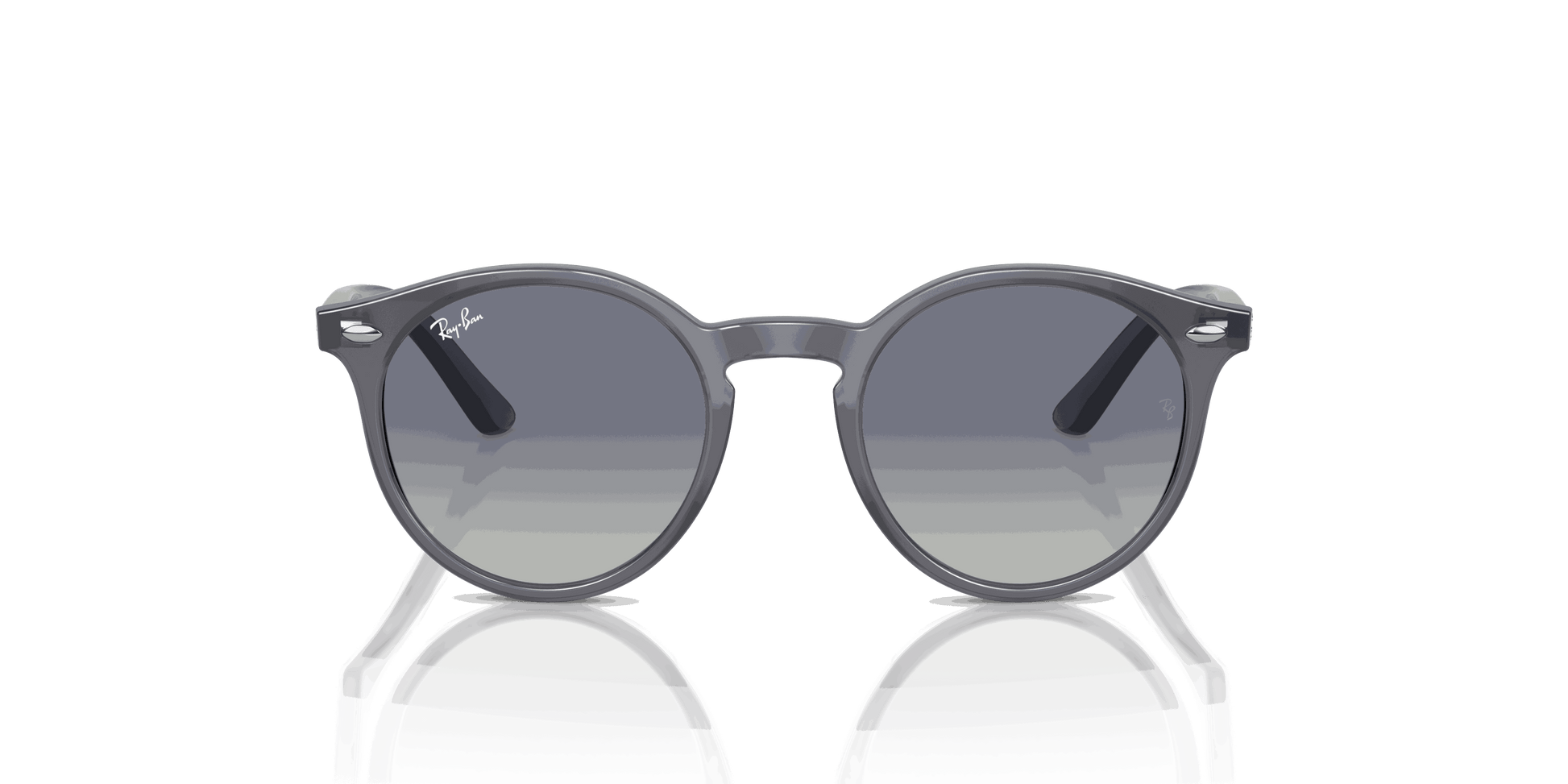 [Grey/Blue Lenses, Polished Opal Blue Frame]