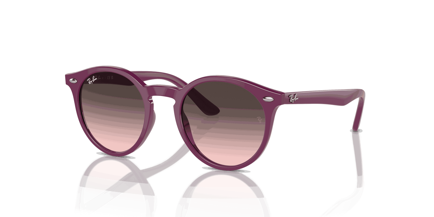 [Pink Grey Lenses, Polished Cherry Frame]