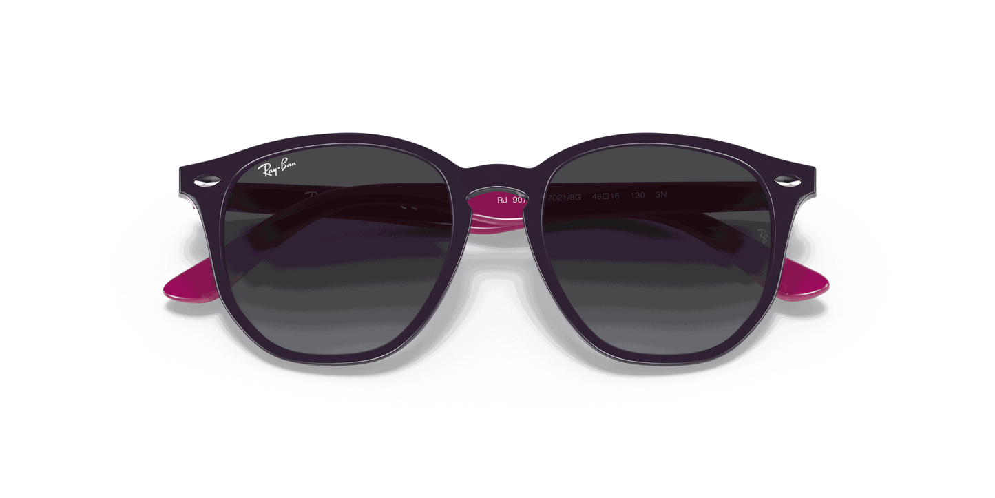 [Grey Gradient Lenses, Polished Violet Frame]