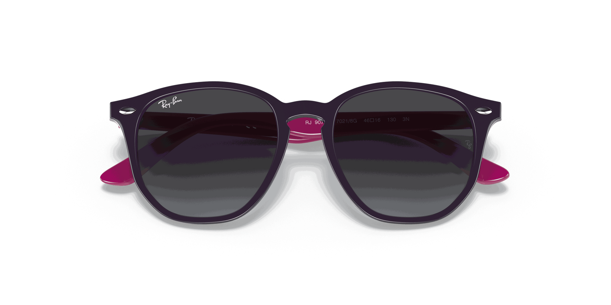 [Grey Gradient Lenses, Polished Violet Frame]