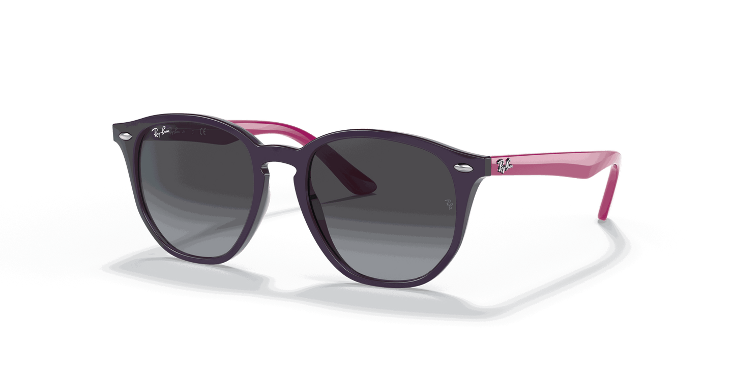 [Grey Gradient Lenses, Polished Violet Frame]