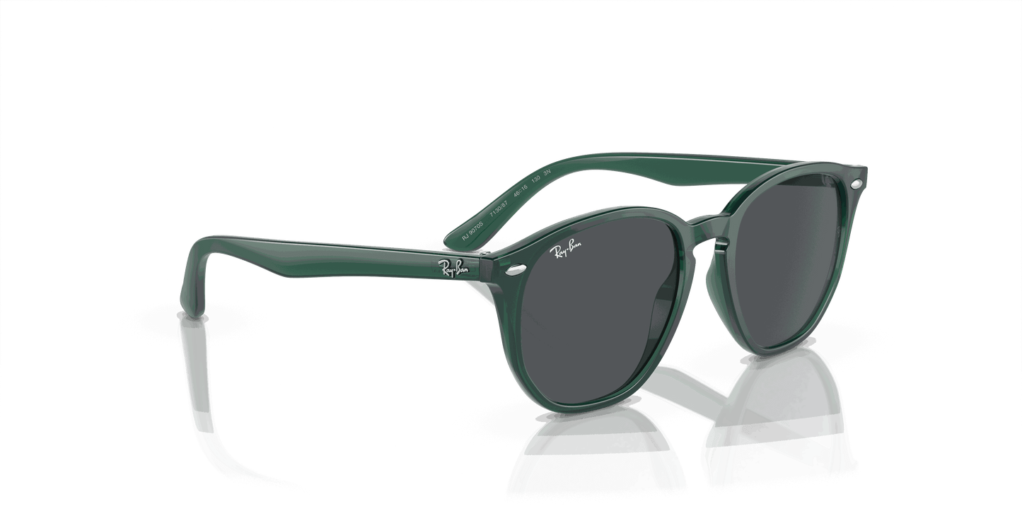 [Dark Grey Lenses, Polished Opal Green Frame]