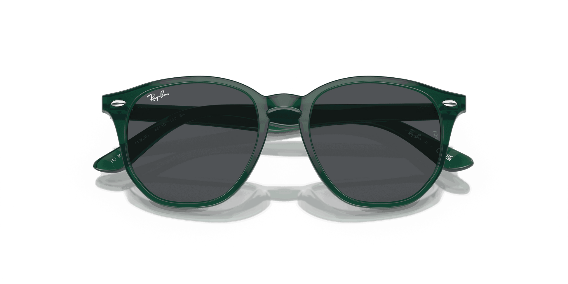 [Dark Grey Lenses, Polished Opal Green Frame]