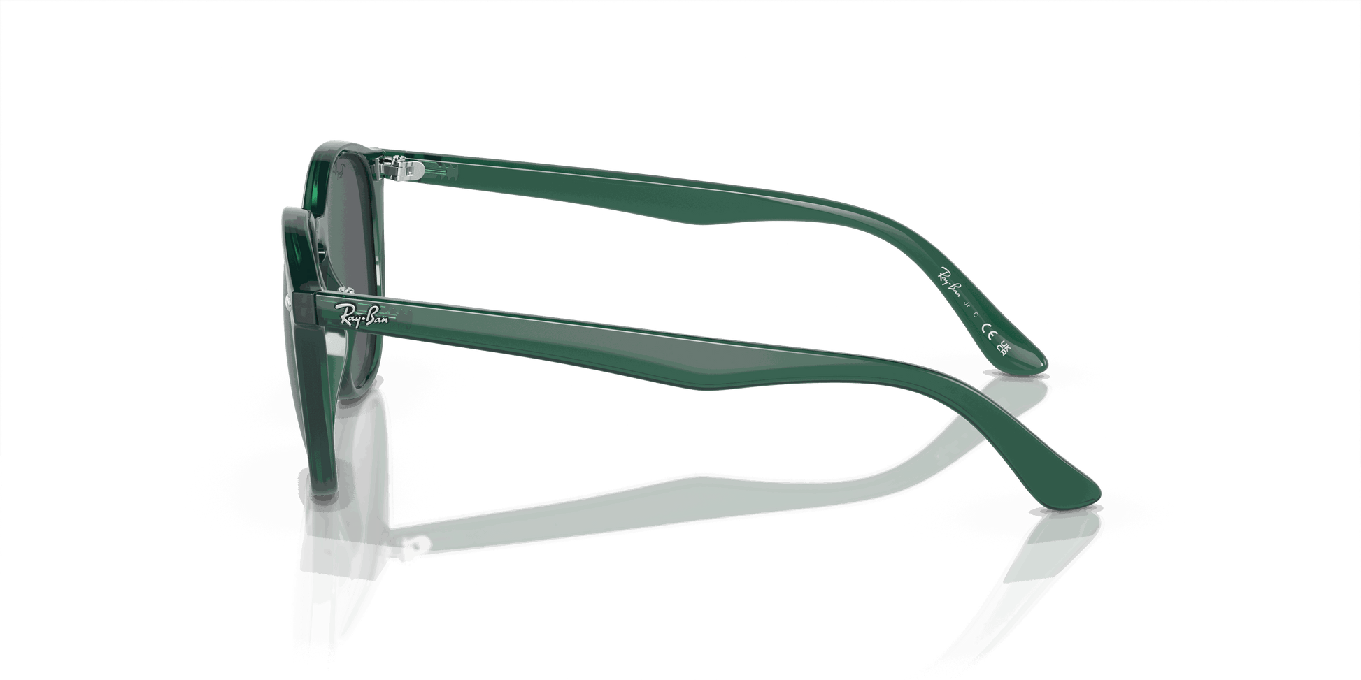 [Dark Grey Lenses, Polished Opal Green Frame]
