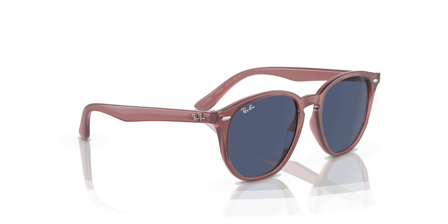 [Dark Blue Lenses, Polished Opal Pink Frame]