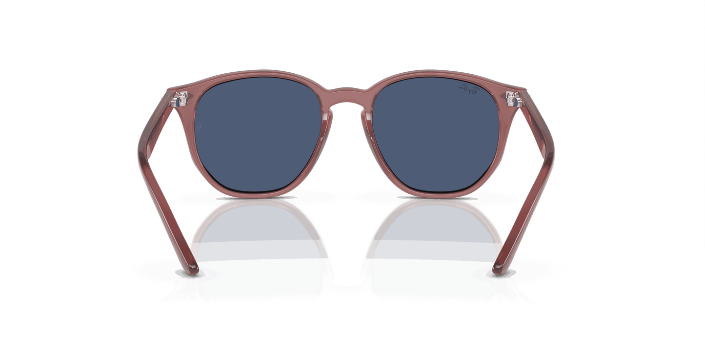 [Dark Blue Lenses, Polished Opal Pink Frame]