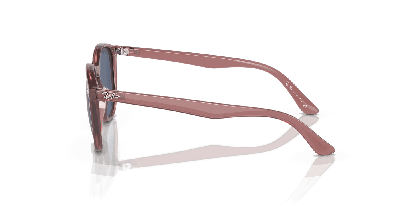 [Dark Blue Lenses, Polished Opal Pink Frame]