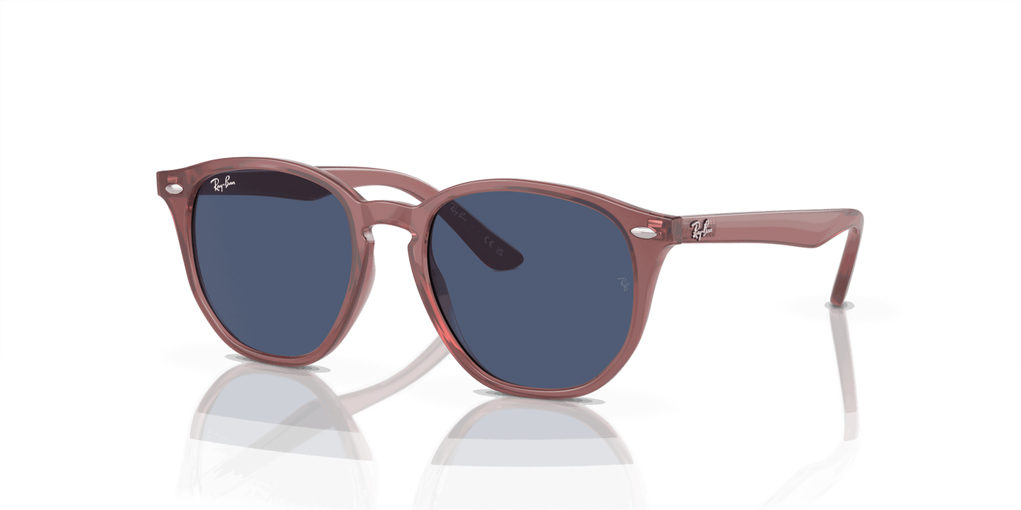 [Dark Blue Lenses, Polished Opal Pink Frame]