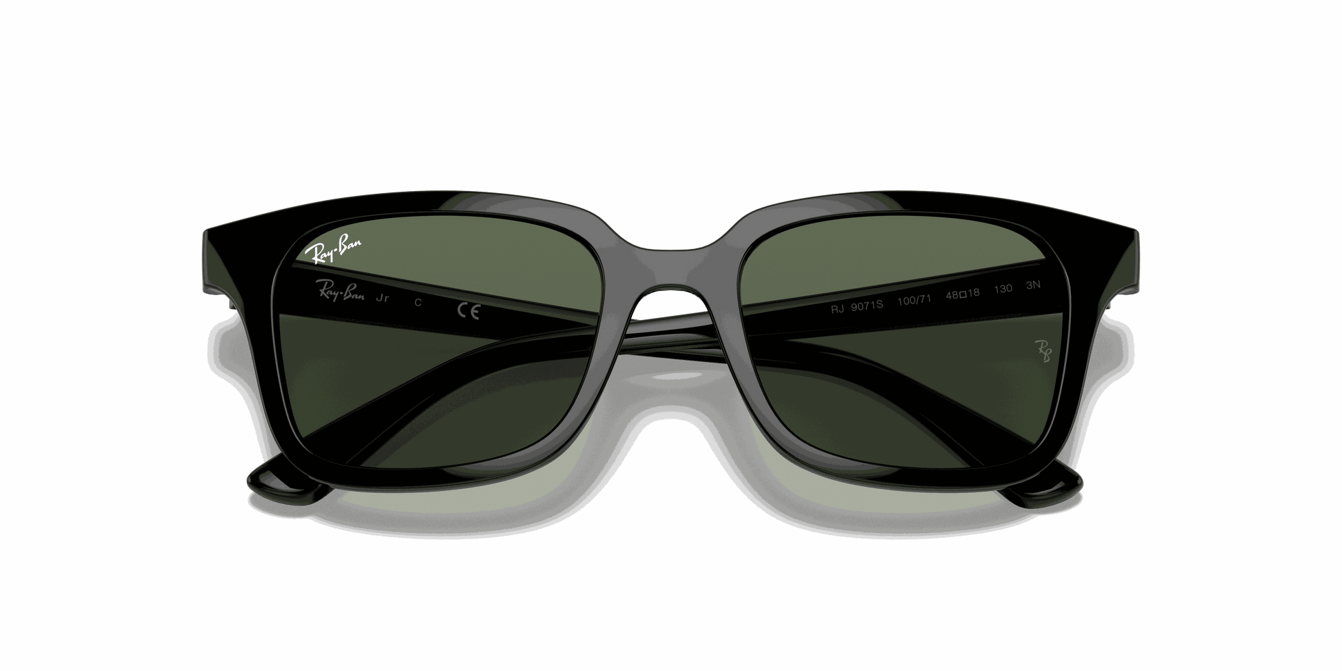 [Dark Green Lenses, Polished Black Frame]