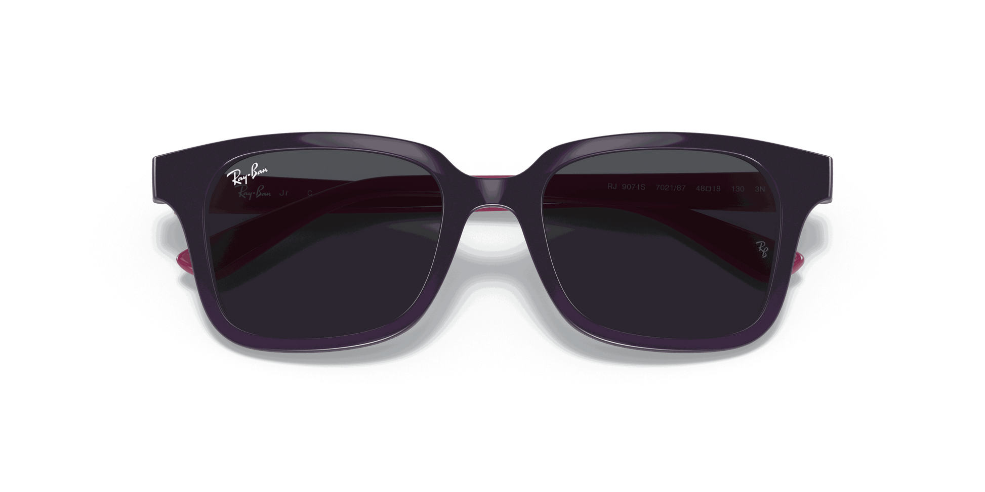 [Dark Grey Lenses, Polished Purple Frame]