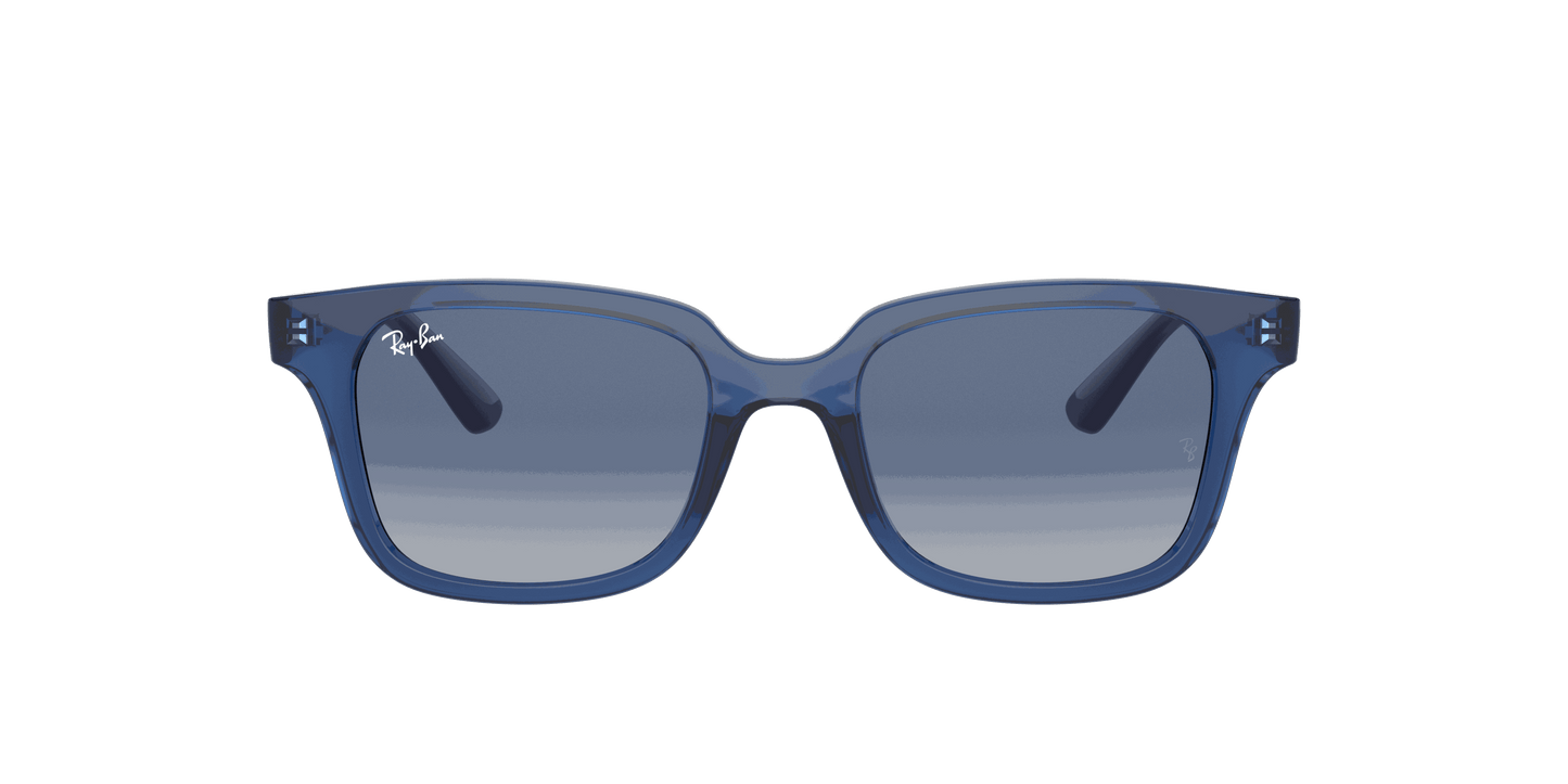 [Blue Lenses, Polished Transparent Blue Frame]