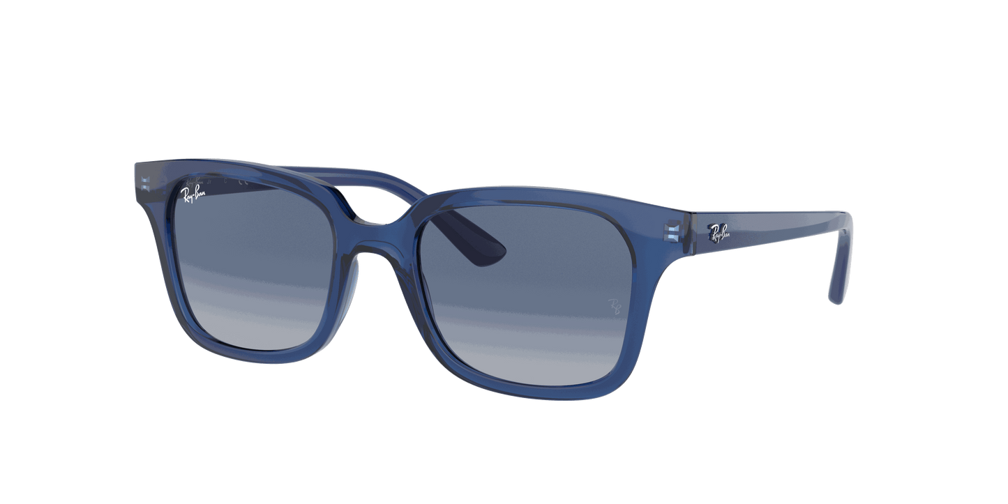 [Blue Lenses, Polished Transparent Blue Frame]