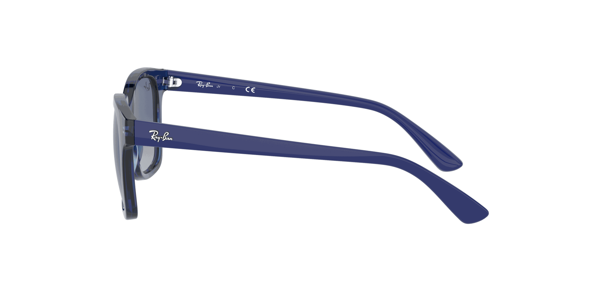[Blue Lenses, Polished Transparent Blue Frame]
