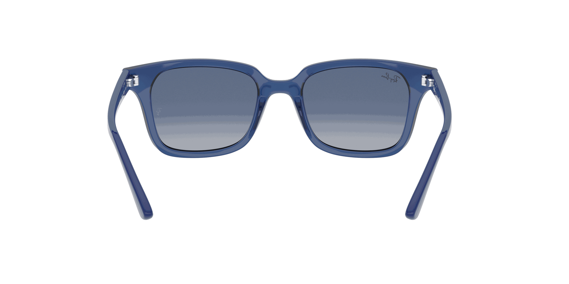 [Blue Lenses, Polished Transparent Blue Frame]