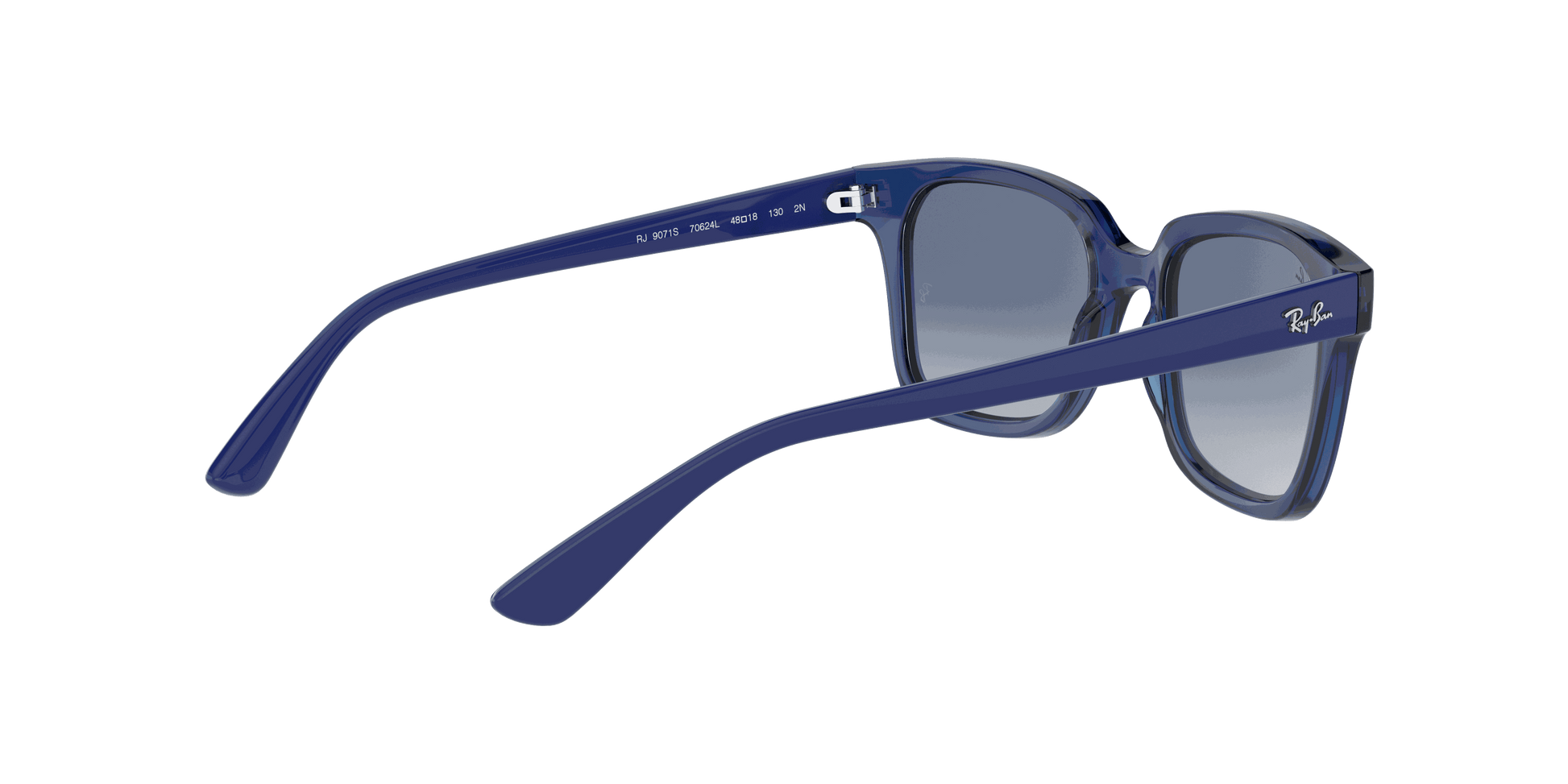 [Blue Lenses, Polished Transparent Blue Frame]