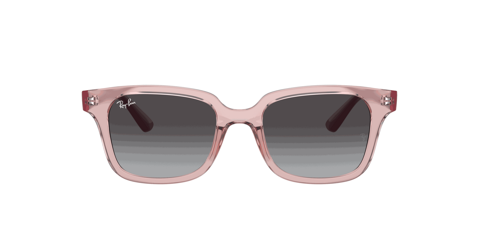 [Grey Lenses, Polished Transparent Pink Frame]