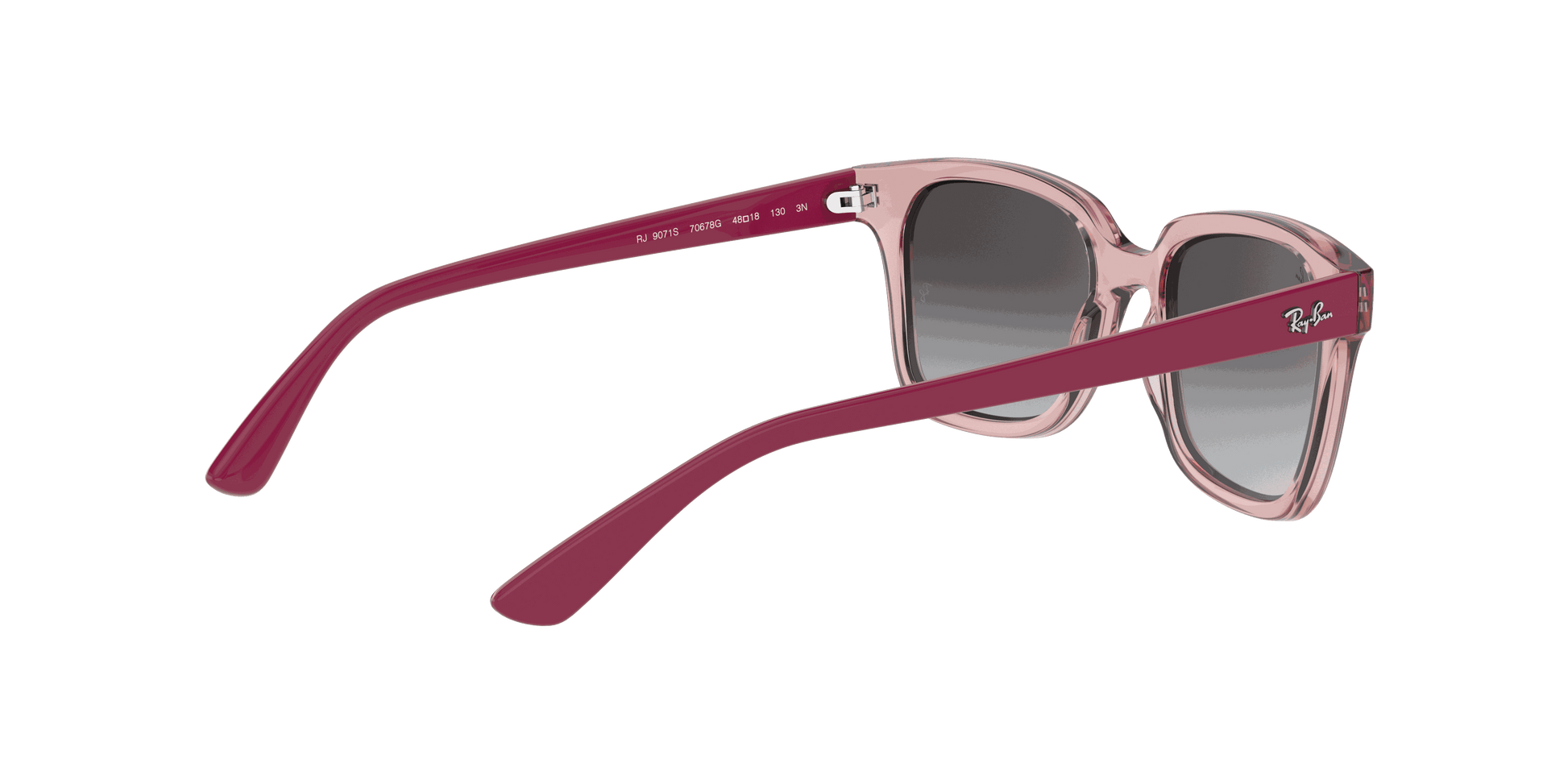 [Grey Lenses, Polished Transparent Pink Frame]