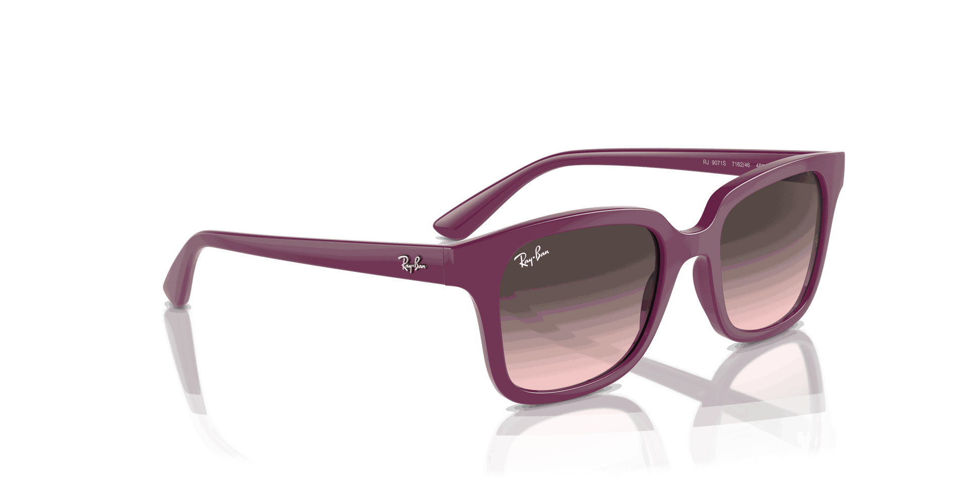 [Pink Grey Lenses, Polished Cherry Frame]