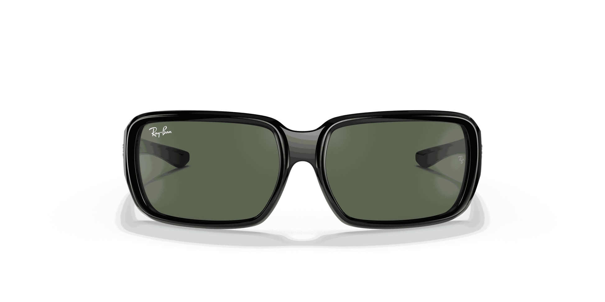 [Dark Green Lenses, Polished Black Frame]