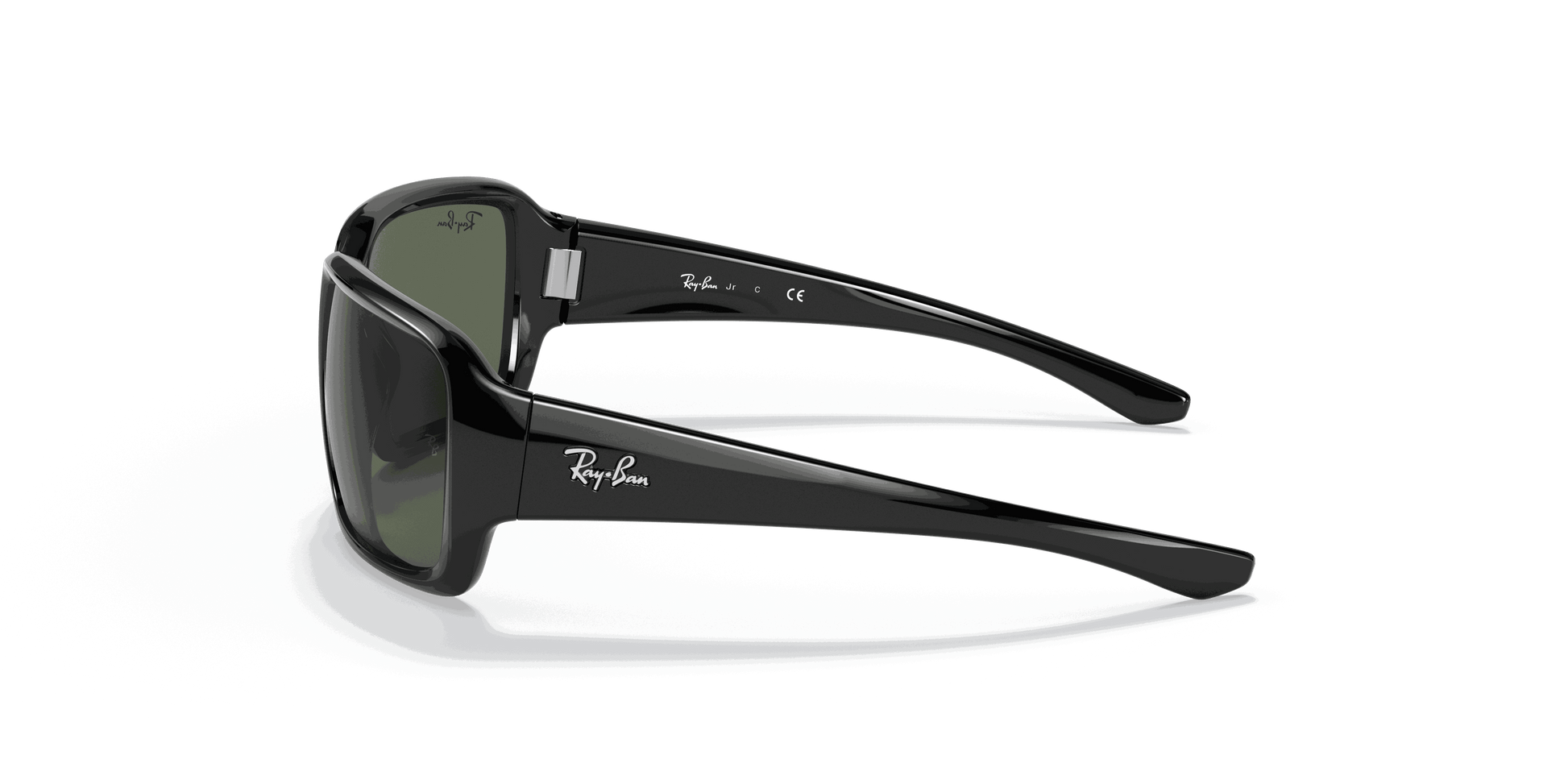 [Dark Green Lenses, Polished Black Frame]