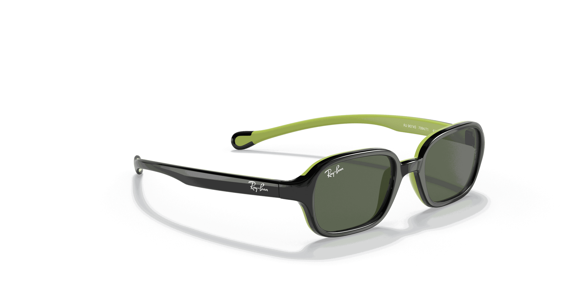 [Dark Green Lenses, Polished Black On Green Frame]