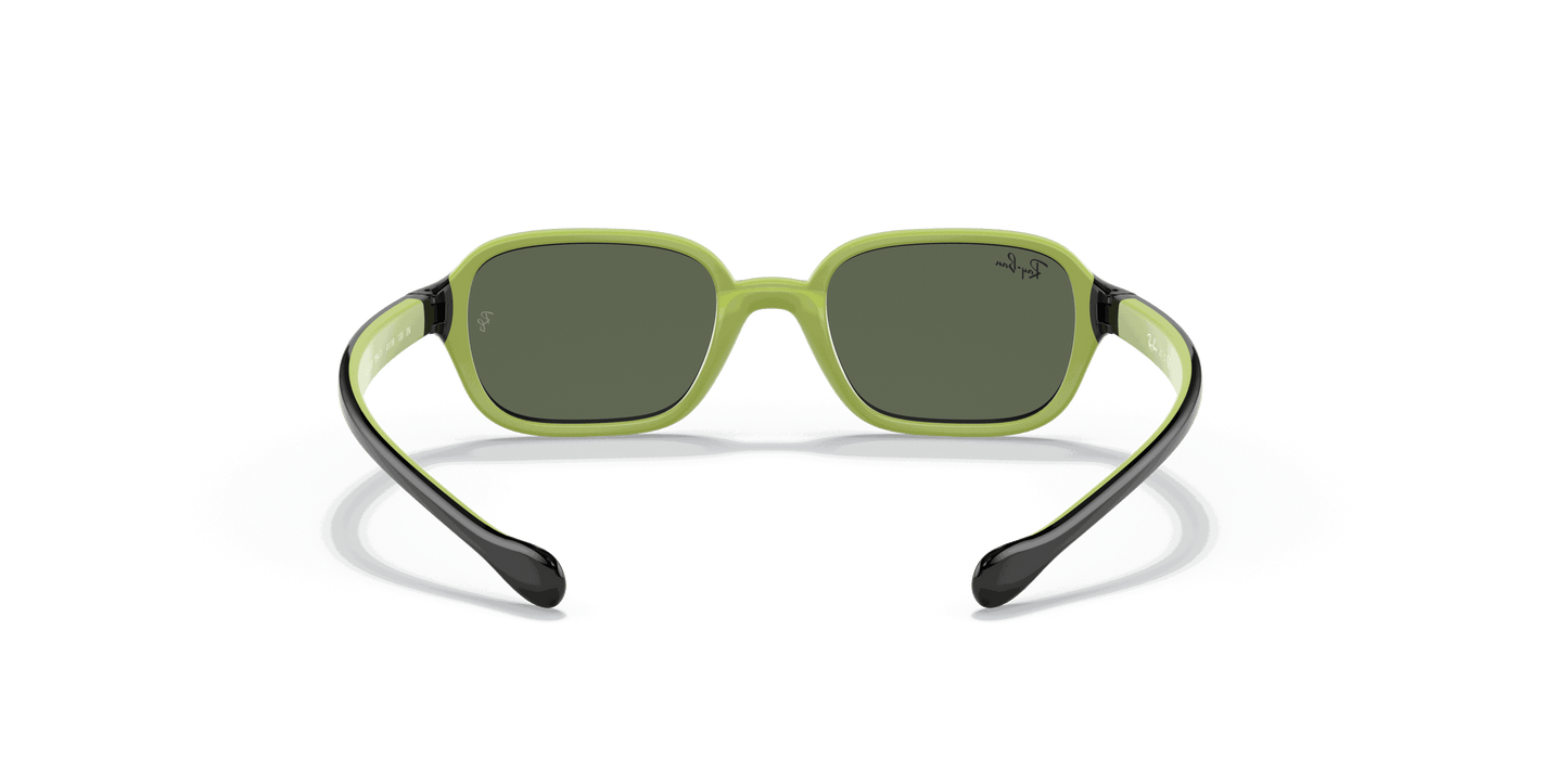 [Dark Green Lenses, Polished Black On Green Frame]