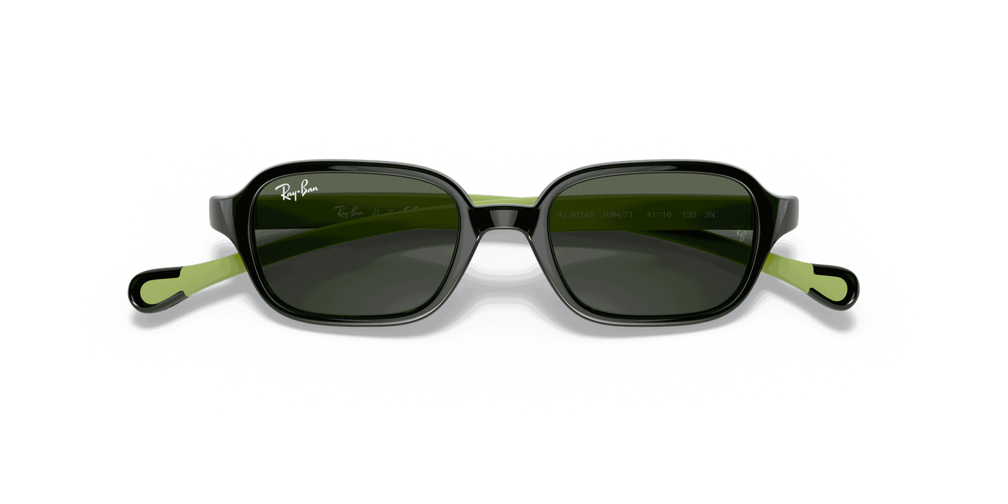 [Dark Green Lenses, Polished Black On Green Frame]