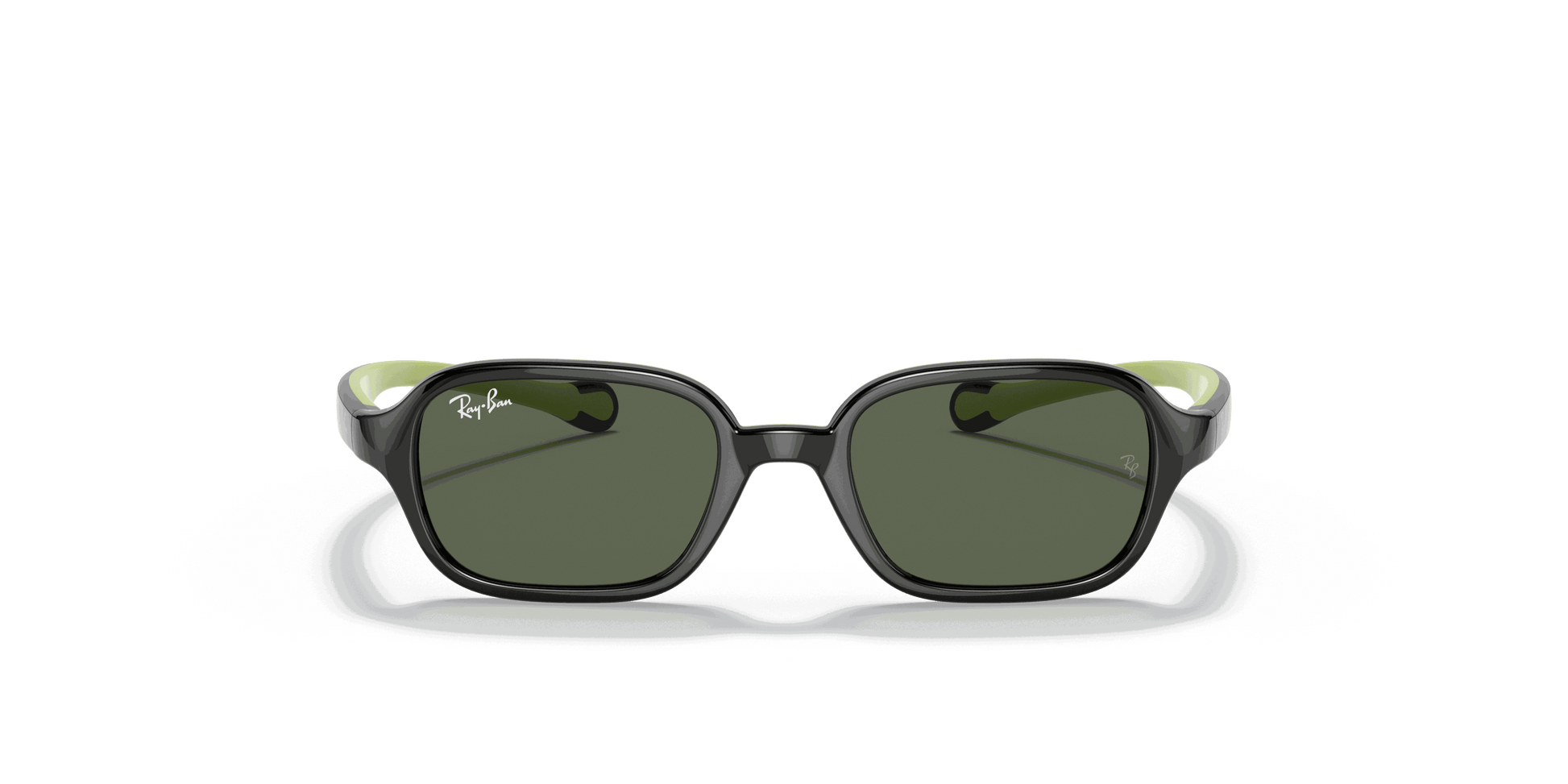 [Dark Green Lenses, Polished Black On Green Frame]