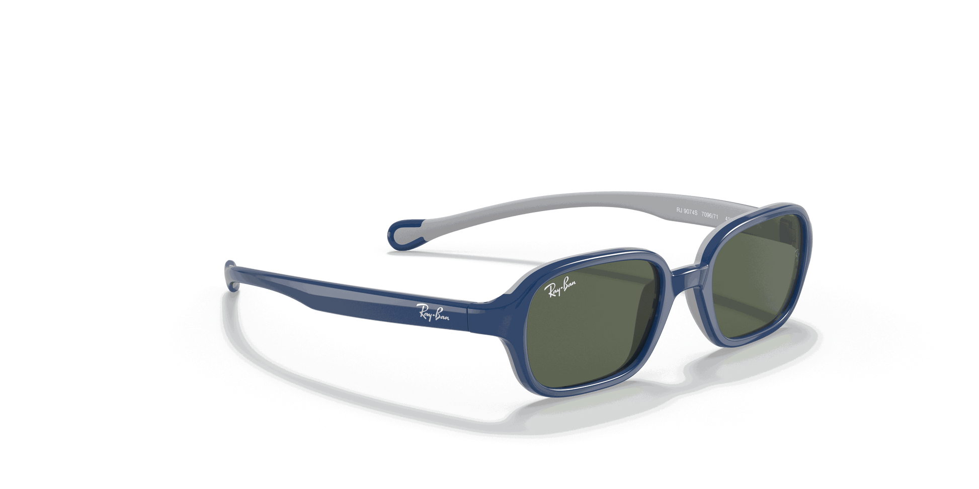 [Dark Green Lenses, Polished Blue On Grey Frame]