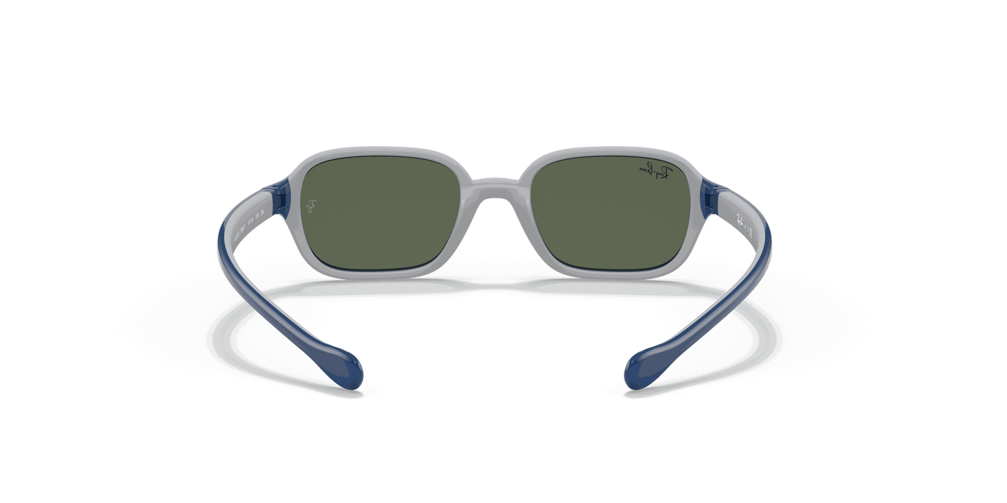 [Dark Green Lenses, Polished Blue On Grey Frame]