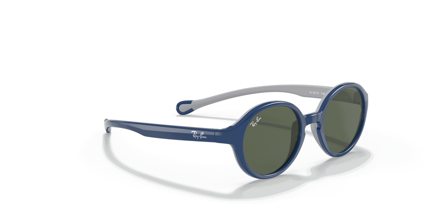 [Dark Green Lenses, Polished Blue On Grey Frame]
