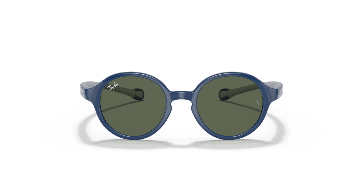 [Dark Green Lenses, Polished Blue On Grey Frame]