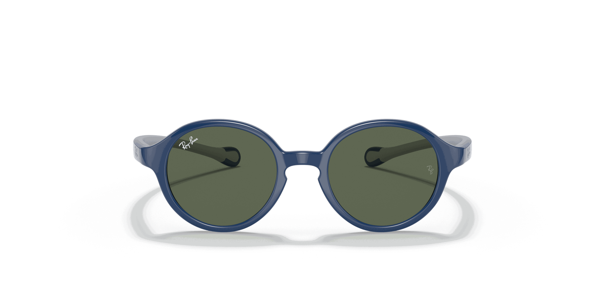 [Dark Green Lenses, Polished Blue On Grey Frame]