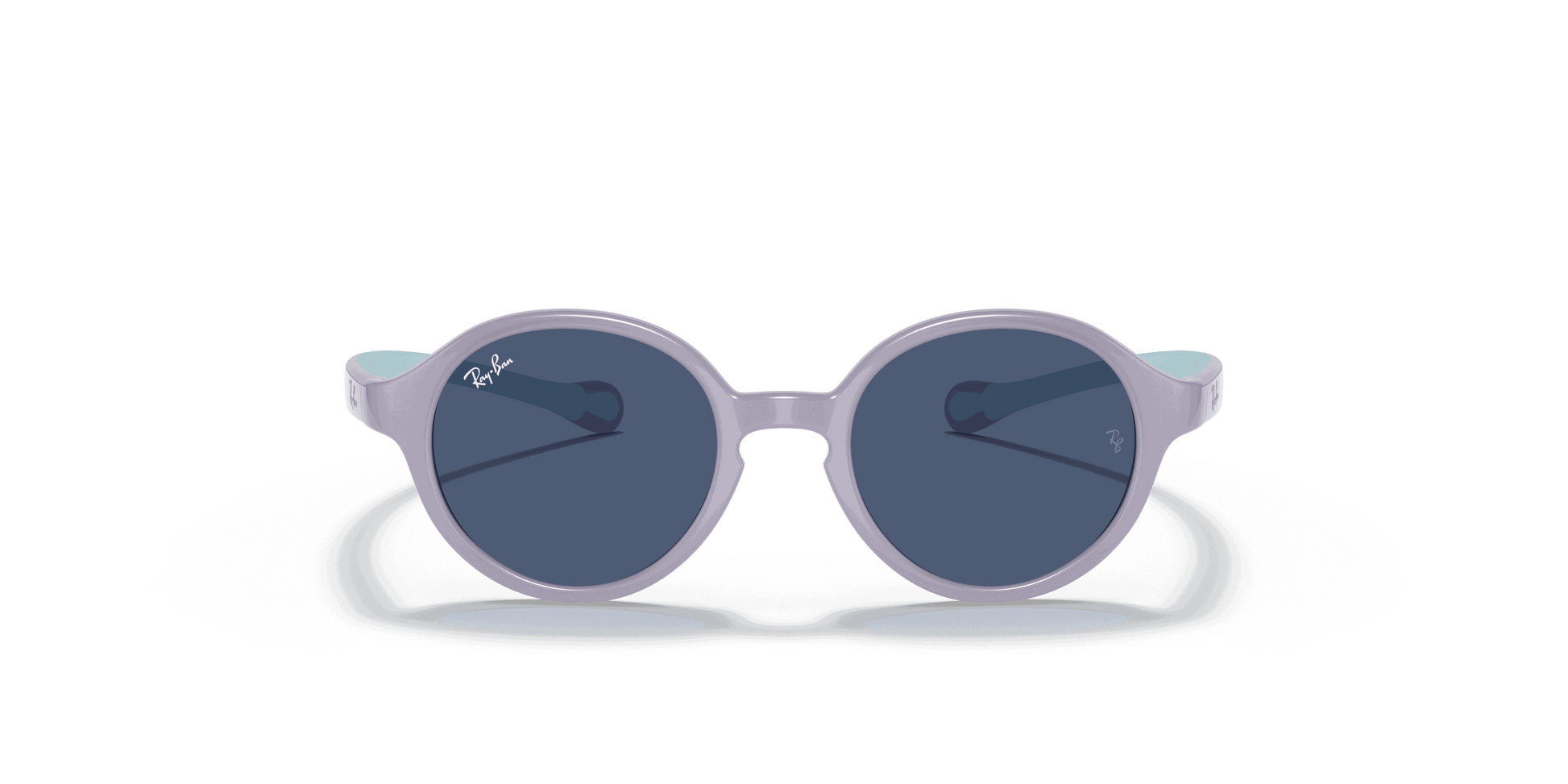 [Dark Blue Lenses, Polished Violet On Light Blue Frame]