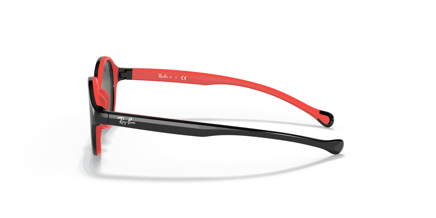 [Dark Green Lenses, Polished Black On Red Frame]