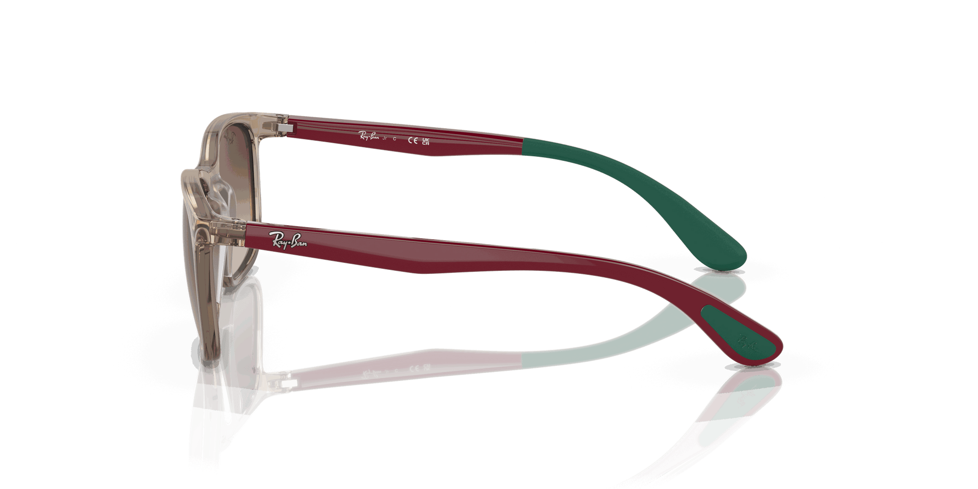 [Brown Lenses, Polished Brown On Green Frame]
