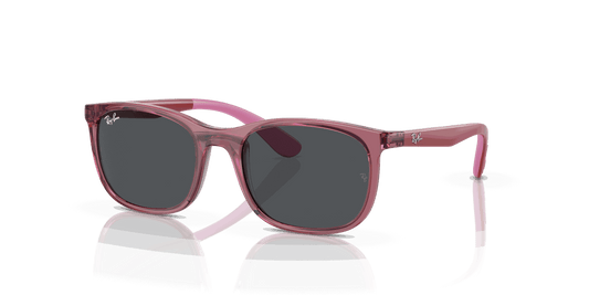 [Dark Grey Lenses, Polished Transparent Pink Frame]