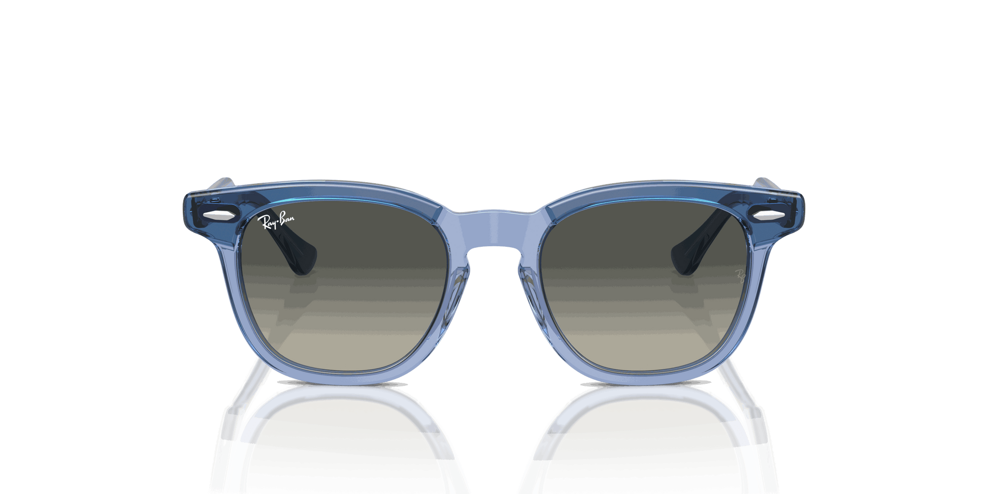 [Grey Lenses, Polished Top Violet On Transparent Violet Frame]
