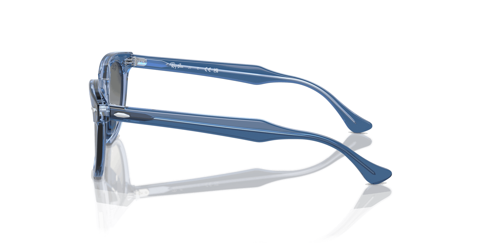 [Grey Lenses, Polished Top Violet On Transparent Violet Frame]