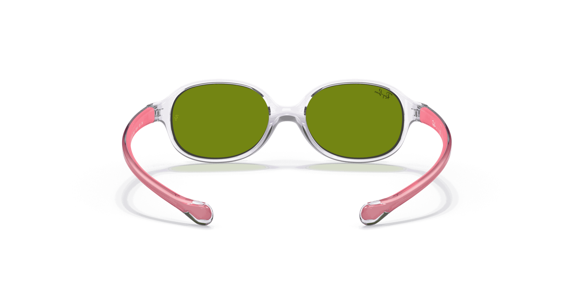 [Green Lenses, Polished Transparent Light Violet Frame]