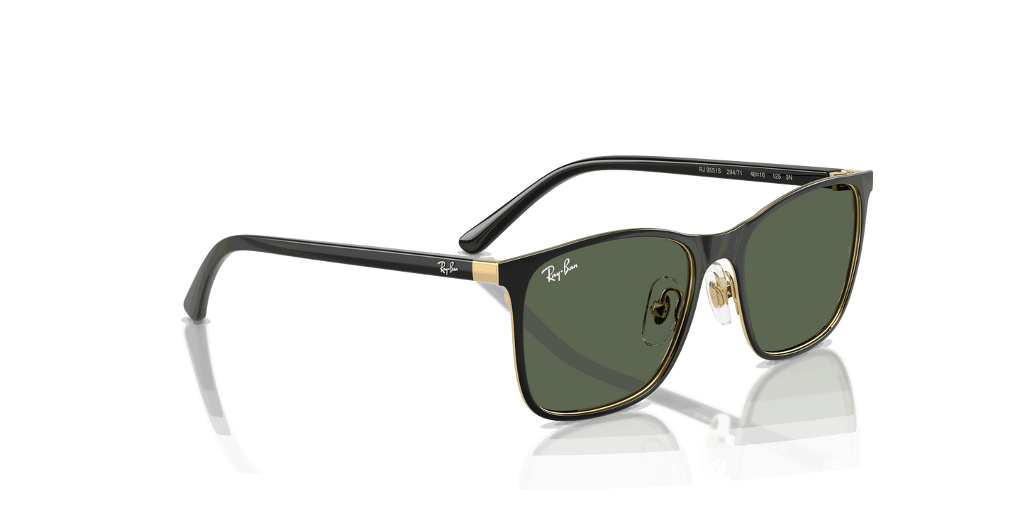 [Dark Green Lenses, Polished Black On Arista Frame]
