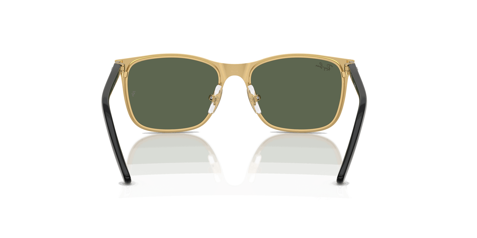 [Dark Green Lenses, Polished Black On Arista Frame]