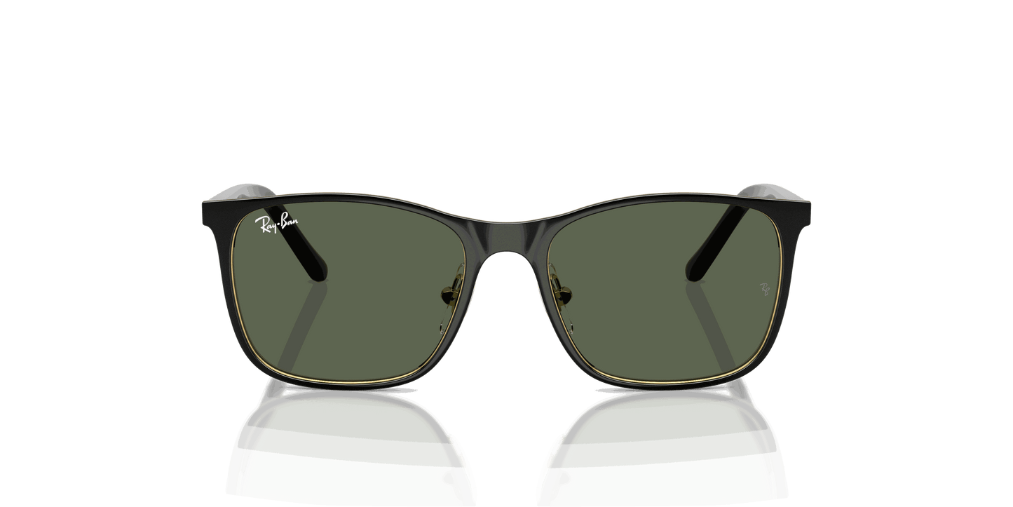 [Dark Green Lenses, Polished Black On Arista Frame]